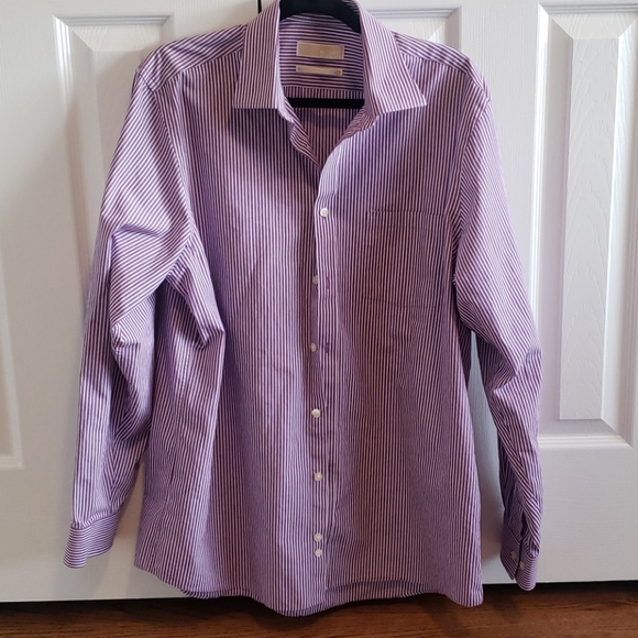 Mens Michael Kors Dress Shirg - Picture 1 of 4